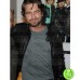 GERARD BUTLER BLACK LEATHER JACKET