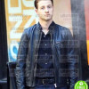 GOTHAM BEN MCKENZIE (JAMES GORDON) BLACK LEATHER JACKET
