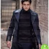 GOTHAM DAVID MAZOUZ (BRUCE WAYNE) BLACK WOOL COAT GOTHAM DAVID MAZOUZ (BRUCE WAYNE) BLACK WOOL COAT