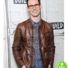 GOTHAM CORY MICHAEL SMITH (EDWARD NYGMA) BROWN LEATHER JACKET GOTHAM CORY MICHAEL SMITH (EDWARD NYGMA) BROWN LEATHER JACKET