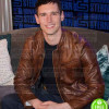 GOTHAM CORY MICHAEL SMITH (EDWARD NYGMA) BROWN LEATHER JACKET GOTHAM CORY MICHAEL SMITH (EDWARD NYGMA) BROWN LEATHER JACKET