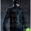 GOTHAM DAVID MAZOUZ (BRUCE WAYNE) BLACK LEATHER JACKET
