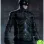 GOTHAM DAVID MAZOUZ (BRUCE WAYNE) BLACK LEATHER JACKET