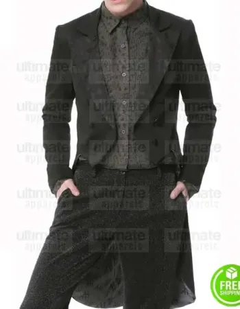 GOTHAM ROBIN LORD TAYLOR (OSWALD COBBLEPOT) BLACK COTTON JACKET