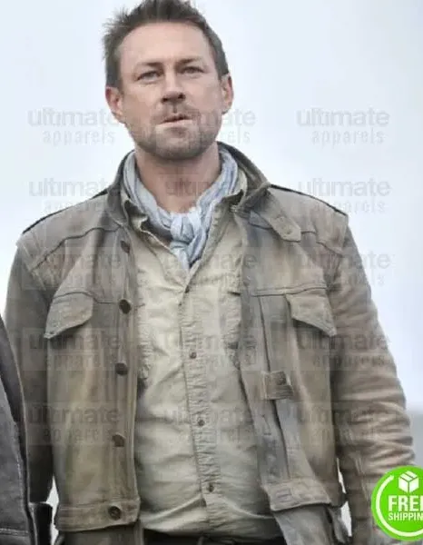 DEFIANCE GRANT BOWLER (JOSHUA NOLAN) LEATHER JACKET