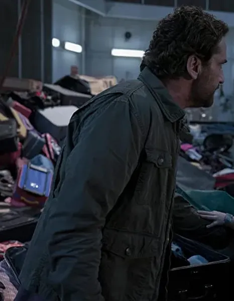 GREENLAND GERARD BUTLER GREEN JACKET