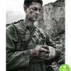 HACKSAW RIDGE ANDREW GARFIELD (DESMOND DOSS) GREEN MILITARY COTTON JACKET