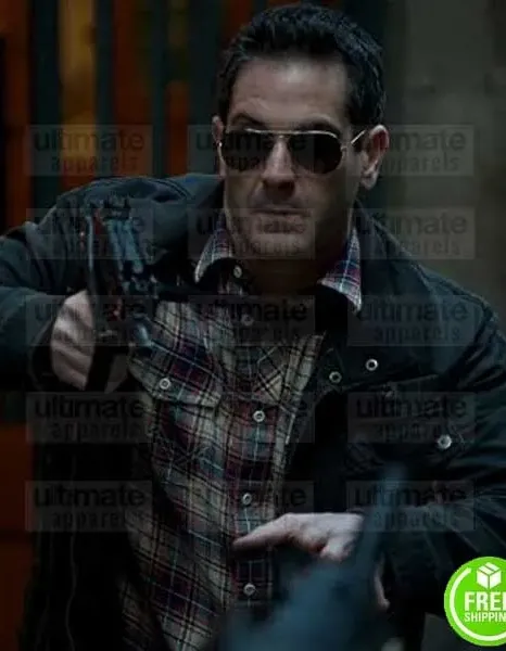 HAYWIRE CHANNING TATUM (AARON) BLACK COTTON JACKET HAYWIRE CHANNING TATUM (AARON) BLACK COTTON JACKET