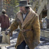 HELL ON WHEEL ANSON MOUNT (CULLEN BOHANNON) BROWN COTTON COAT HELL ON WHEEL ANSON MOUNT (CULLEN BOHANNON) BROWN COTTON COAT