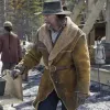 HELL ON WHEEL ANSON MOUNT (CULLEN BOHANNON) BROWN COTTON COAT