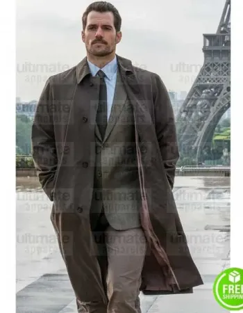 MISSION IMPOSSIBLE FALLOUT AUGUST WALKER (HENRY CAVILL) TRENCH COAT