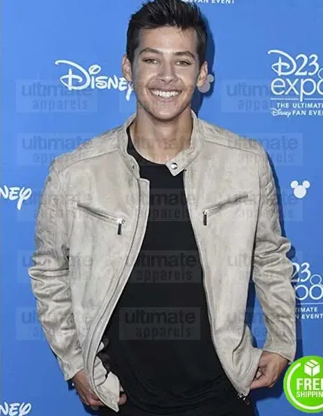HIGH SCHOOL MUSICAL: THE MUSICAL - THE SERIES MATT CORNETT LEATHER JACKET
