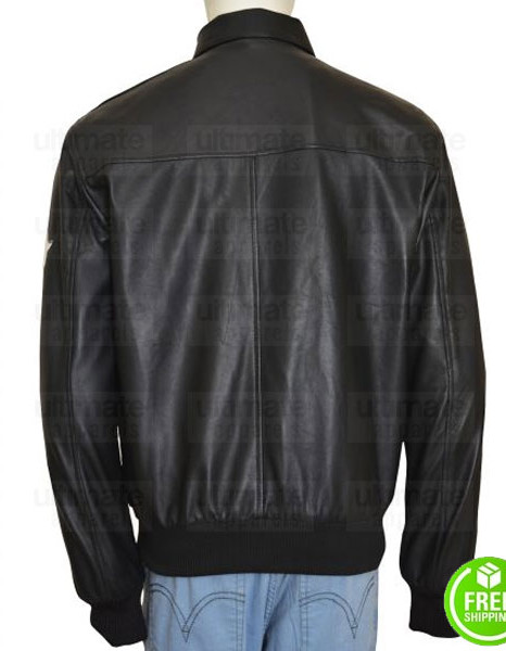 Hogan's Heroes Bob Crane Robert Hogan Black Leather Jacket Hogan's Heroes Bob Crane Robert Hogan Black Leather Jacket