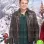 HOLIDAY FOR HEROES MARC BLUCAS (MATT EVANS) BROWN LEATHER JACKET