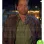 HOLIDAY IN THE WILD ROB LOWE (DEREK) BROWN DISTRESSED LEATHER JACKET