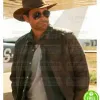 HOLIDAY IN THE WILD ROB LOWE (DEREK) BROWN DISTRESSED LEATHER JACKET HOLIDAY IN THE WILD ROB LOWE (DEREK) BROWN DISTRESSED LEATHER JACKET