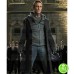 I, FRANKENSTEIN AARON ECKHART (ADAM) BLACK WOOL COAT