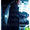 I, FRANKENSTEIN AARON ECKHART (ADAM) BLACK WOOL COAT