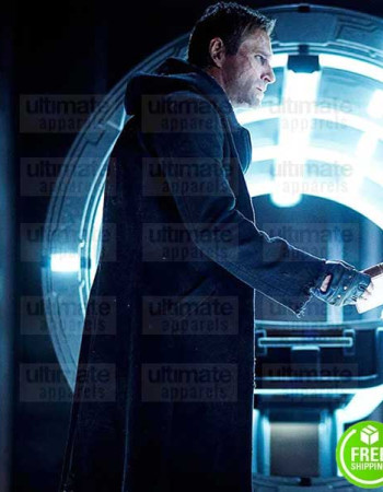 I, FRANKENSTEIN AARON ECKHART (ADAM) BLACK WOOL COAT I, FRANKENSTEIN AARON ECKHART (ADAM) BLACK WOOL COAT
