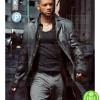 I, ROBOT WILL SMITH (DETECTIVE DEL SPOONER) TRENCH LEATHER COAT