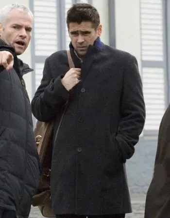 In Bruges Colin Farrell Ray Black Coat
