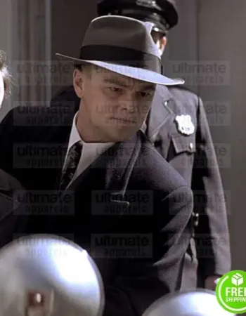J. EDGAR LEONARDO DICAPRIO (EDGAR HOOVER) BLACK WOOL COAT J. EDGAR LEONARDO DICAPRIO (EDGAR HOOVER) BLACK WOOL COAT