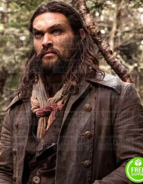 FRONTIER DECLAN HARP (JASON MOMOA) LEATHER COAT