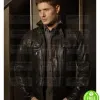 SUPERNATURAL DEAN WINCHESTER (JENSEN ACKLES) BROWN LEATHER JACKET