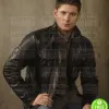 SUPERNATURAL DEAN WINCHESTER (JENSEN ACKLES) BROWN LEATHER JACKET SUPERNATURAL DEAN WINCHESTER (JENSEN ACKLES) BROWN LEATHER JACKET
