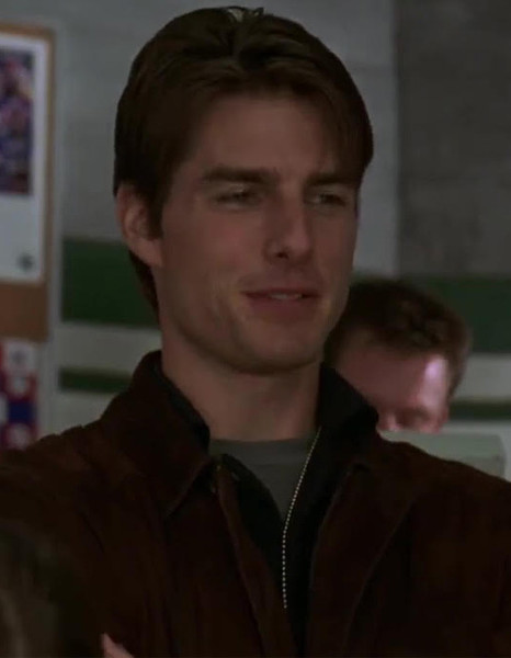 JERRY MAGUIRE TOM CRUISE DARK BROWN JACKET