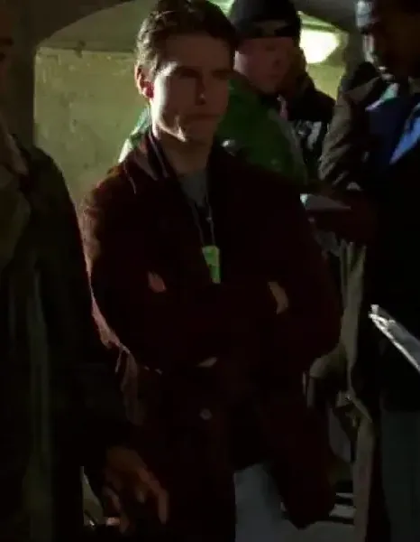 JERRY MAGUIRE TOM CRUISE DARK BROWN JACKET