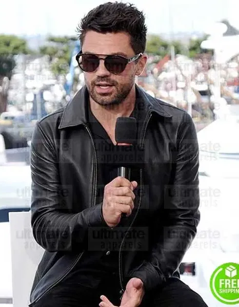 PREACHER DOMINIC COOPER (JESSE CUSTER) BLACK LEATHER JACKET PREACHER DOMINIC COOPER (JESSE CUSTER) BLACK LEATHER JACKET