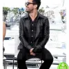 PREACHER DOMINIC COOPER (JESSE CUSTER) BLACK LEATHER JACKET PREACHER DOMINIC COOPER (JESSE CUSTER) BLACK LEATHER JACKET