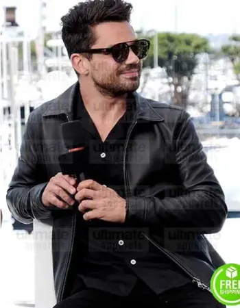 PREACHER DOMINIC COOPER (JESSE CUSTER) BLACK LEATHER JACKET PREACHER DOMINIC COOPER (JESSE CUSTER) BLACK LEATHER JACKET