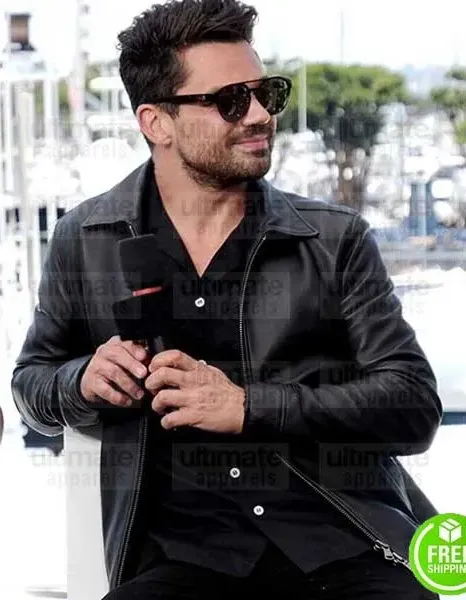 PREACHER DOMINIC COOPER (JESSE CUSTER) BLACK LEATHER JACKET PREACHER DOMINIC COOPER (JESSE CUSTER) BLACK LEATHER JACKET