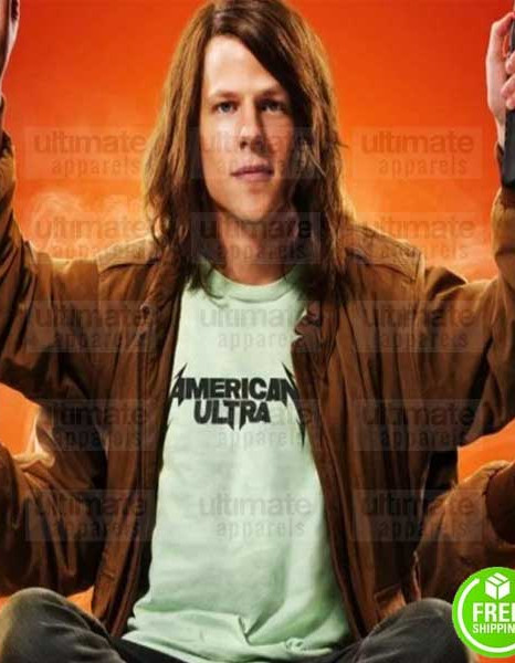 AMERICAN ULTRA JESSE EISENBERG (MIKE HOWELL) COTTON JACKET AMERICAN ULTRA JESSE EISENBERG (MIKE HOWELL) COTTON JACKET