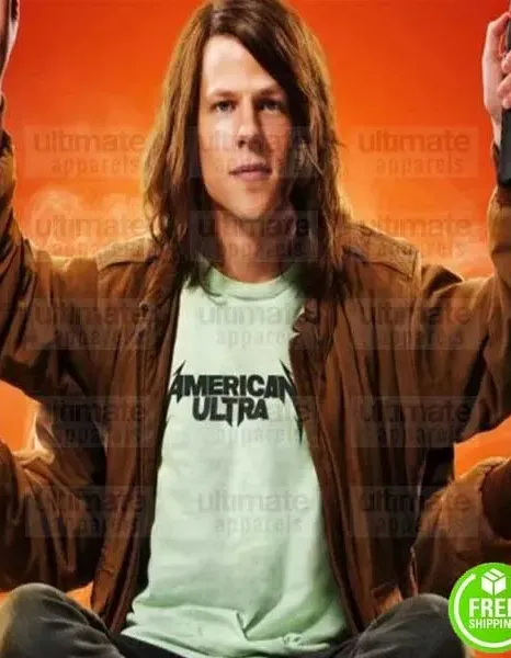 AMERICAN ULTRA JESSE EISENBERG (MIKE HOWELL) COTTON JACKET AMERICAN ULTRA JESSE EISENBERG (MIKE HOWELL) COTTON JACKET