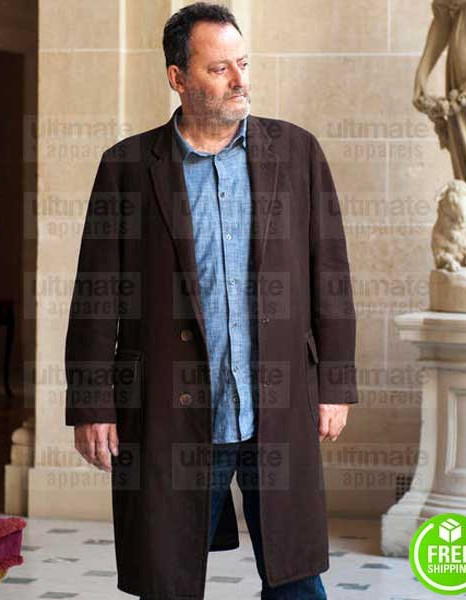 JO JEAN RENO (JO ST-CLAIR) BROWN SUEDE LEATHER COAT JO JEAN RENO (JO ST-CLAIR) BROWN SUEDE LEATHER COAT