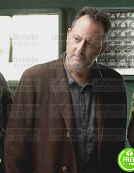 JO JEAN RENO (JO ST-CLAIR) BROWN SUEDE LEATHER COAT JO JEAN RENO (JO ST-CLAIR) BROWN SUEDE LEATHER COAT