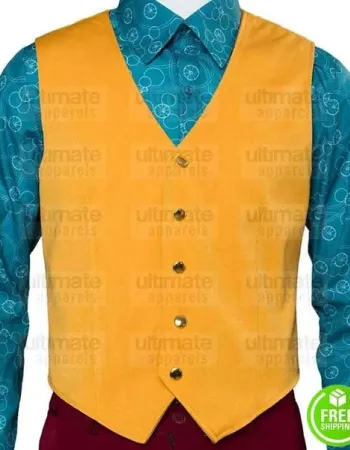 JOKER ARTHUR FLECK (JOAQUIN PHOENIX) SUEDE VEST