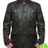 JULIAN CASABLANCAS BLACK LEATHER JACKET