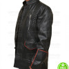 JULIAN CASABLANCAS BLACK LEATHER JACKET