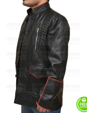 JULIAN CASABLANCAS BLACK LEATHER JACKET