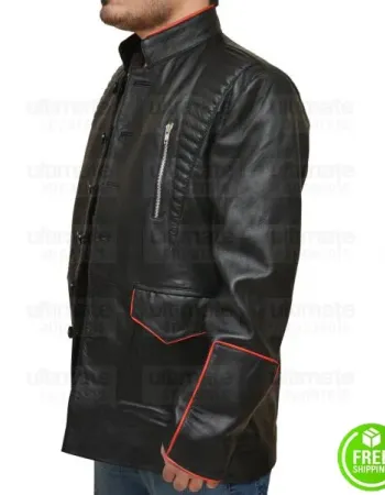 JULIAN CASABLANCAS BLACK LEATHER JACKET JULIAN CASABLANCAS BLACK LEATHER JACKET