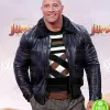 JUMANJI THE NEXT LEVEL DWAYNE JOHNSON (BRAVESTONE) BLACK FUR COLLAR JACKET