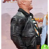 JUMANJI THE NEXT LEVEL DWAYNE JOHNSON (BRAVESTONE) BLACK FUR COLLAR JACKET