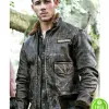 JUMANJI 2 WELCOME TO THE JUNGLE NICK JONAS FUR COLLAR LEATHER JACKET JUMANJI 2 WELCOME TO THE JUNGLE NICK JONAS FUR COLLAR LEATHER JACKET