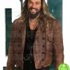 JUSTICE LEAGUE JASON MOMOA (AQUAMAN) DITRESSED LEATHER JACKET JUSTICE LEAGUE JASON MOMOA (AQUAMAN) DITRESSED LEATHER JACKET