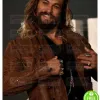 JUSTICE LEAGUE JASON MOMOA (AQUAMAN) DITRESSED LEATHER JACKET JUSTICE LEAGUE JASON MOMOA (AQUAMAN) DITRESSED LEATHER JACKET