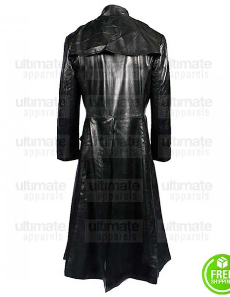 MATRIX KEANU REEVES (NEO) BLACK LEATHER TRENCH COAT MATRIX KEANU REEVES (NEO) BLACK LEATHER TRENCH COAT